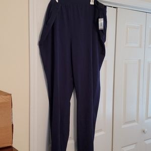 Ladies plus size 3x navy pants